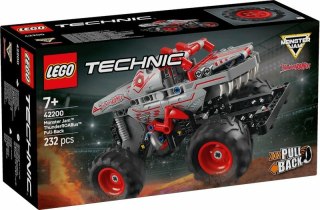 LEGO 42200 TECHNIC Monster Jam ThunderROARus z napędem typu pull-back p4