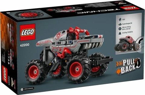 LEGO 42200 TECHNIC Monster Jam ThunderROARus z napędem typu pull-back p4