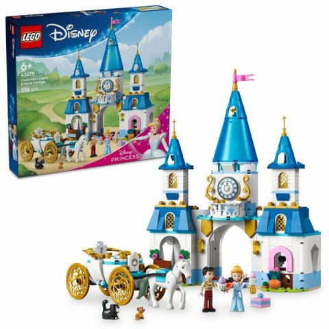 LEGO 43275 DISNEY PRINCESS Zamek Kopciuszka i kareta p4