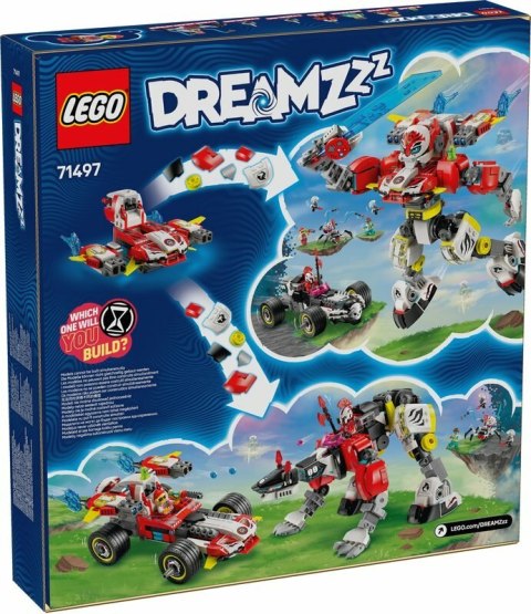 LEGO 71497 DREAMZZZ Tygrysi mech Coopera i hot rod Zero p4