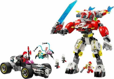 LEGO 71497 DREAMZZZ Tygrysi mech Coopera i hot rod Zero p4