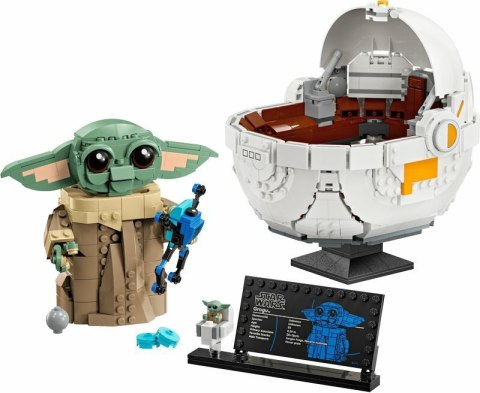 LEGO 75403 STAR WARS Grogu w wózku p3