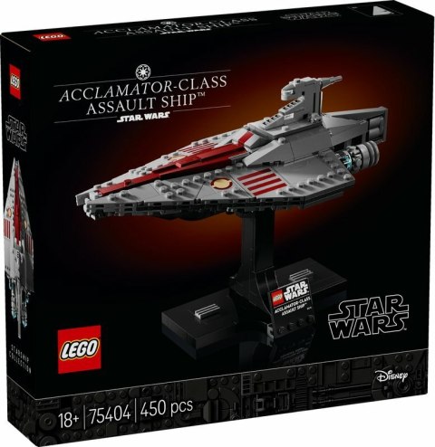 LEGO 75404 STAR WARS Krążownik szturmowy typu Acclamator p4