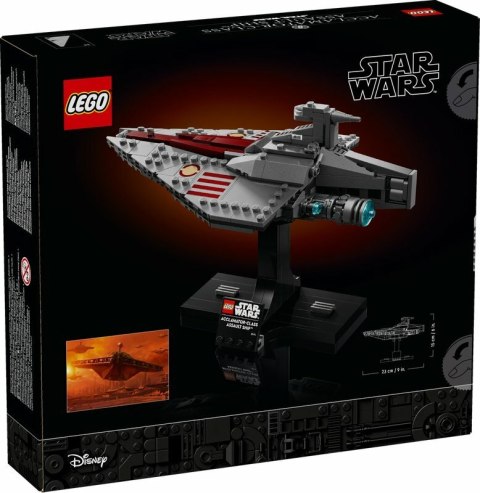 LEGO 75404 STAR WARS Krążownik szturmowy typu Acclamator p4