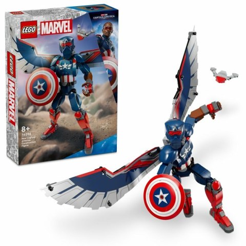 LEGO 76296 SUPER HEROES Figurka nowego Kapitana Ameryki