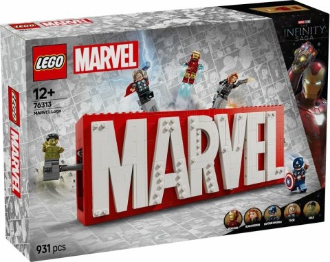 LEGO 76313 SUPER HEROES Logo MARVEL z minifigurkami p3