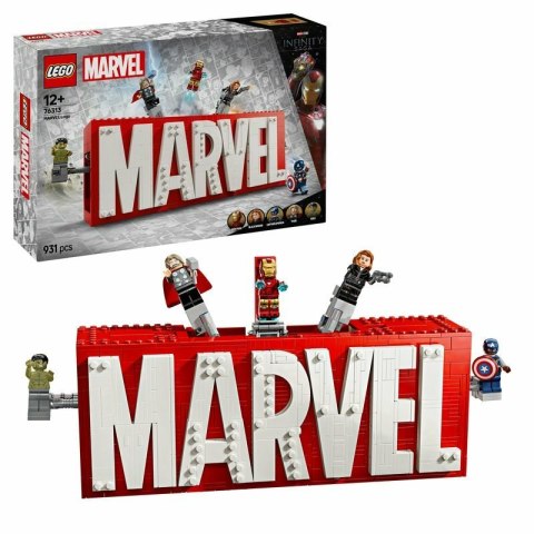 LEGO 76313 SUPER HEROES Logo MARVEL z minifigurkami p3