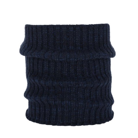 Komin zimowy męski, granatowy, z wełną merino, Best Komin zimowy męski, granatowy, z wełną merino, Best