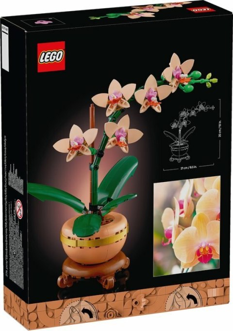 LEGO 10343 BOTANICALS Mała orchidea 6p