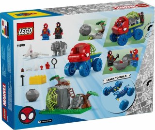 LEGO 11199 SPIDAY Misja ratunkowa zespołu Spidey'ego w dinoterenówce 6p