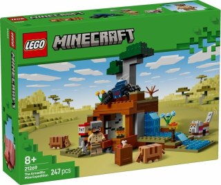 LEGO 21269 MINECRAFT Wyprawa do pancernikowej kopalni 6p