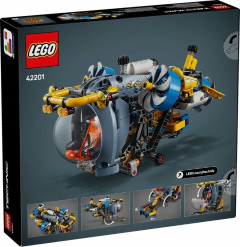 LEGO 42201 TECHNIC Badawcza łódź podwodna p4