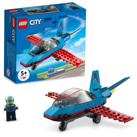 LEGO 60323 CITY Samolot kaskaderski p4