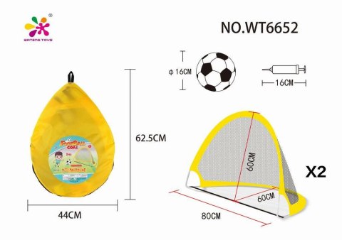 Bramka zestaw do gry w piłkę nożną WT6652