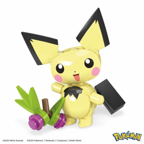 MEGA Pokemon Leśna przygoda Pichu Zestaw klocków HPB59 p6 MATTEL