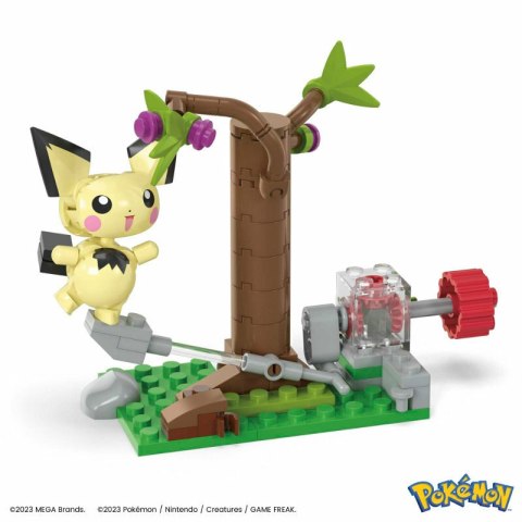 MEGA Pokemon Leśna przygoda Pichu Zestaw klocków HPB59 p6 MATTEL