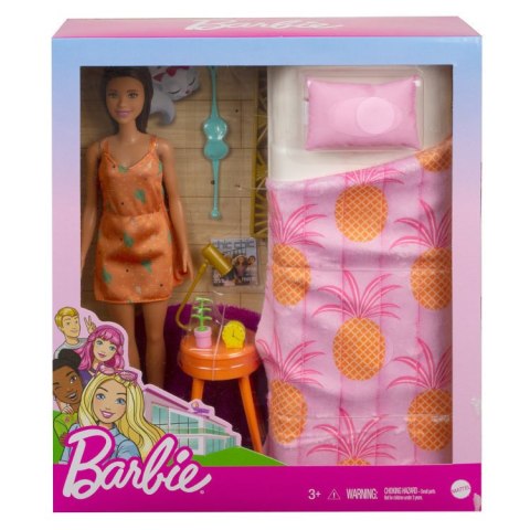 Barbie Pokoik + Lalka zestaw mix GTD87 MATTEL