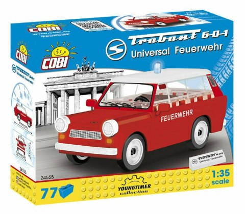 COBI 24555 Trabant 601 Universal Feuerwehr 77 klocków