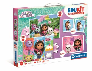 Clementoni Edukit 4w1 Koci Domek Gabi. Gabby's Dollhouse 18319