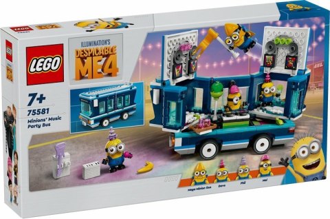 LEGO 75581 MINIONS Imprezowy autobus Minionków