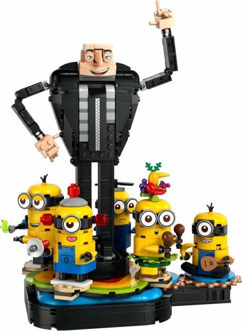 LEGO 75582 MINIONS Gru i Minionki z klocków