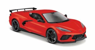 MAISTO 31534-46 Chevrolet Corvette Stingray Coupe czerwony 1:24