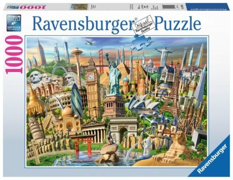 PROMO Puzzle 1000el Światowe zabytki 198900 RAVENSBURGER p5