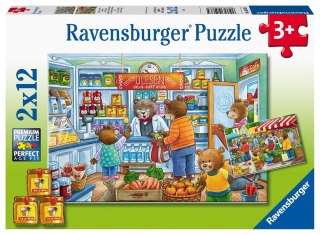 PROMO Puzzle 2x12el W supermarkecie 050765 RAVENSBURGER p12