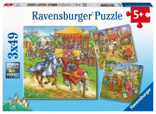 PROMO Puzzle 3x49el Rycerze 051502 RAVENSBURGER p8