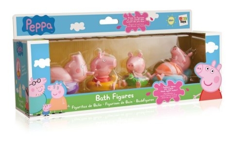 Peppa zestaw 4 figurek do kąpieli 360037 p.12 TM TOYS