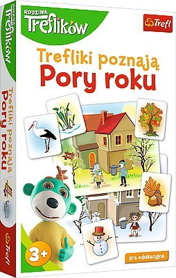 Trefliki poznają: Pory roku gra 01839 Trefl p12