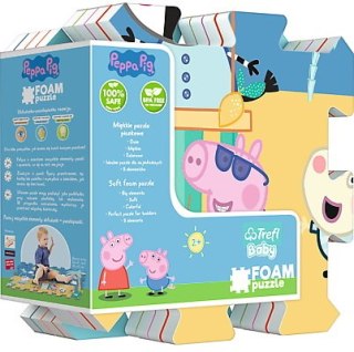 Układanka puzzlopianka Świnka Peppa Summer - Lato na plaży 61363 Trefl