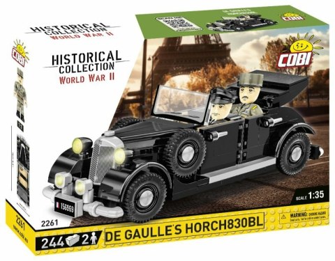 COBI 2261 Historical Collection WWII Samochód De Gaulles 1936 HORCH830BL 244 klocki