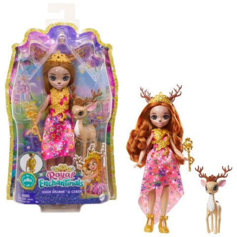 Enchantimals Królewska lalka 20cm GYJ11 p4 MATTEL mix