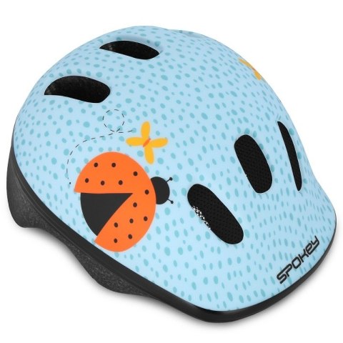 Kask rowerowy dziecięcy S 48-52cm FUN LADYBUG biedronka 941016 SPOKEY