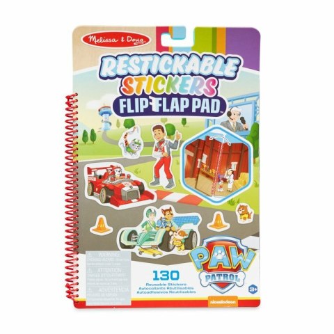 MELISSA Naklejki wielokrotne Flip-Flap Pad PAW PATROL Psi Patrol Klasyczne misje 33253