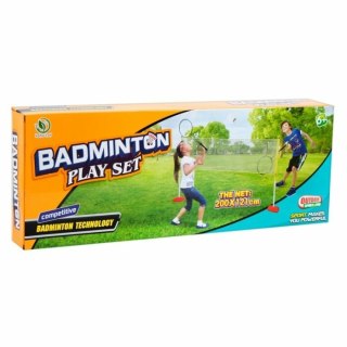 Badminton set - siatka, 2x rakietka, 2x lotka NS-48 MC