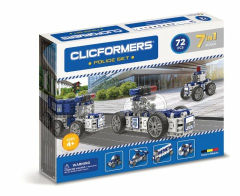 Klocki CLICFORMERS 70el Policja