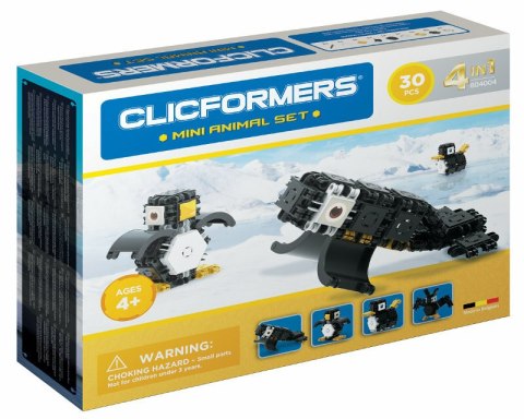 Klocki CLICFORMERS Arktyczne zwierzęta (4w1) 30el 804004