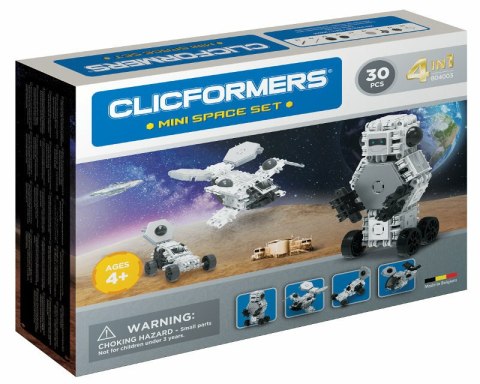 Klocki CLICFORMERS Kosmos (4w1) 30el 804003