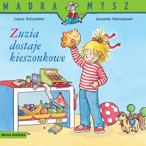 Książeczka Mądra mysz. Zuzia dostaje kieszonkowe