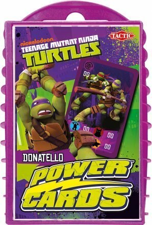 Power Cards: Turtles Donatello 40860 p10. TACTIC/ cena za 1szt.