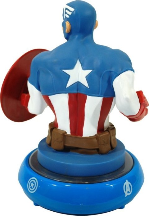 Lampka nocna 3D 25cm Captain America Avengers MV15911 Kids Euroswan