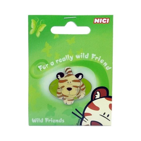 PROMO Przypinka metalowa Wild friends mix 26745 NICI