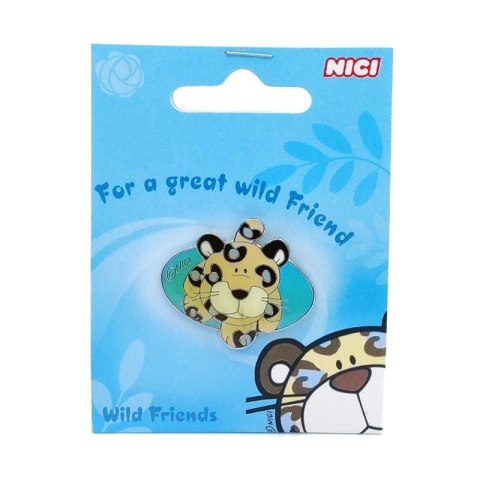 PROMO Przypinka metalowa Wild friends mix 26745 NICI