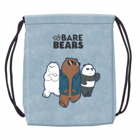 PROMO Worek szkolny na ramię 69-00 WE BARE BEARS STARPAK