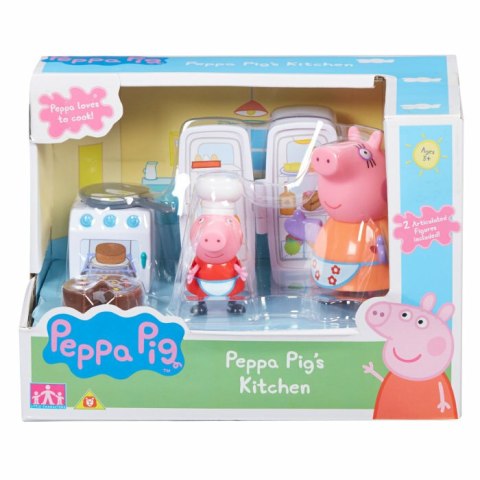 Peppa Zestaw kuchnia+figurki i akc. 06148