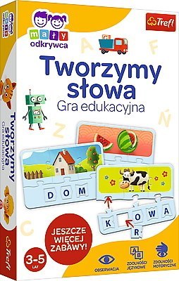 Tworzymy słowa Mały odkrywca gra edukacyjna 01950