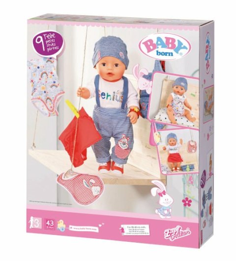 BABY born® Zestaw ubranek Deluxe Super Mix&Match set w pudełku 826928