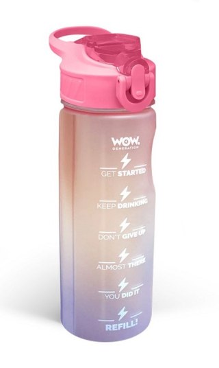 Butelka na wodę bidon tritan 500ml WoW Generation WOW00021 Kids Euroswan